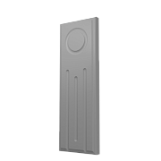 Цоколь Vinyl 90х270 мм платина