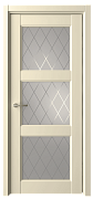 СХЕМА ЦАРГА-2 ПО Vinyl Эрмитаж-3 ПРАВОЕ 900 сэнд стекло мателюкс с алмазной гравировкой "Ромб" 