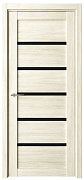 ПО Эко-шпон Вена 700 белый кипарис стекло черное